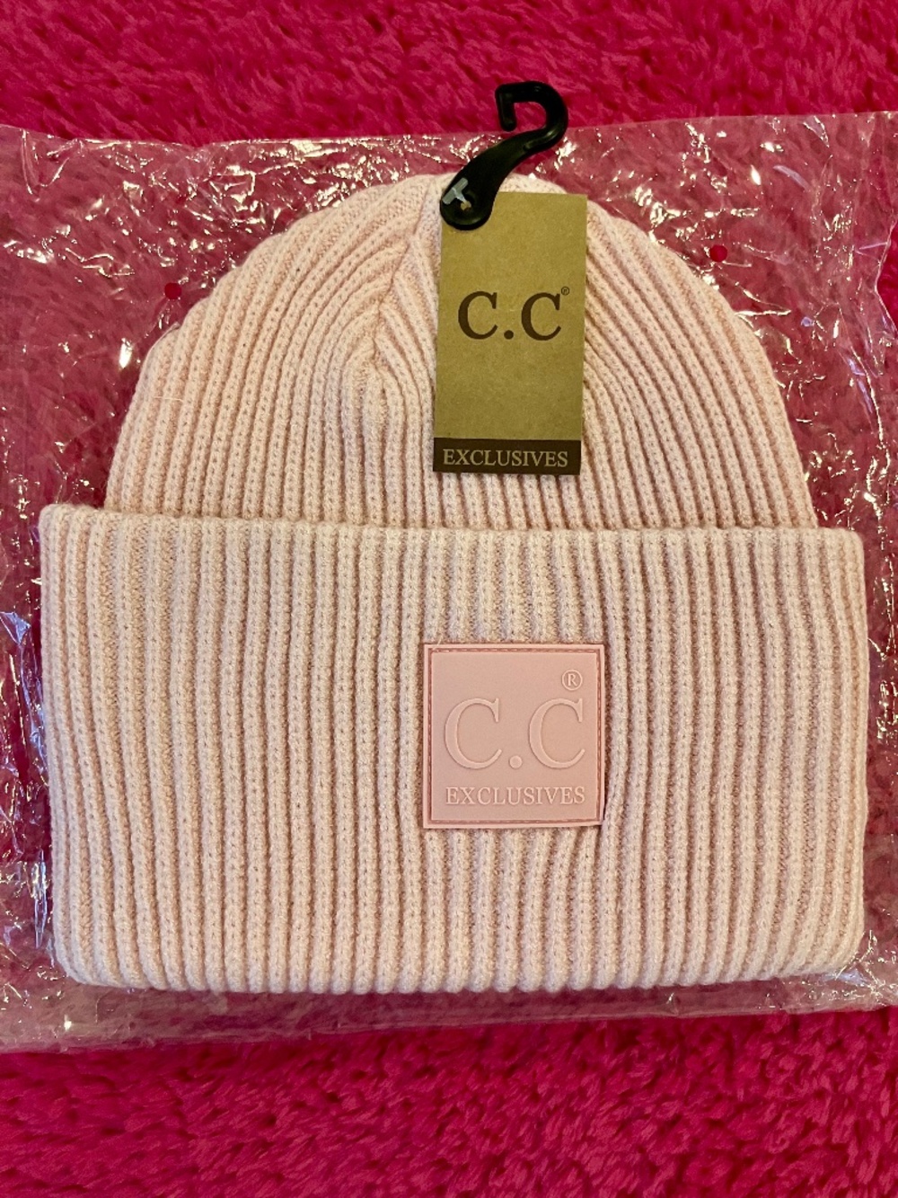 C.C Exclusives Pink Snow Hat ~ NWT